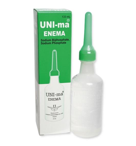 Unima Enema Dosage & Drug Information MIMS Thailand